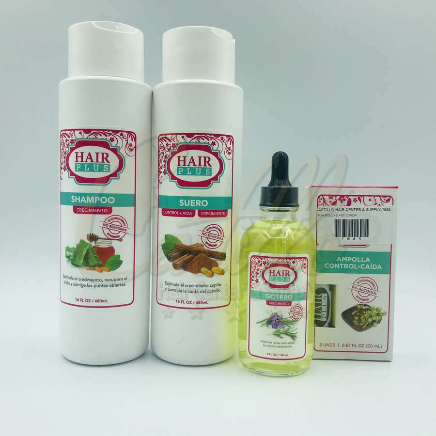 HAIR PLUS – Shampoo, Serum, Ampoule, Loss, Growth Dropper | Hair Center & Supply