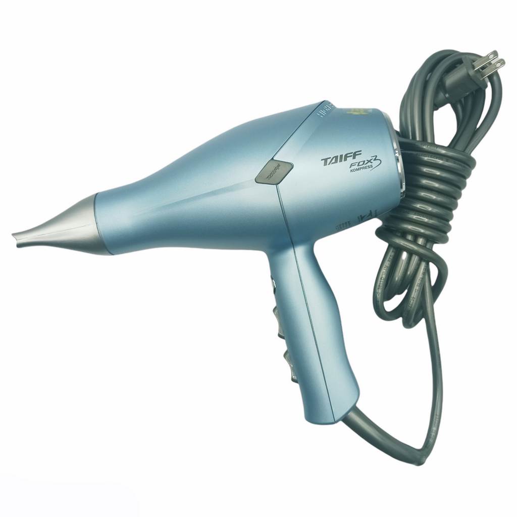 TAIFF – Fox 3 kompress Soft Blue professional blower 2200 watt | Castillo  Hair Center & Supply