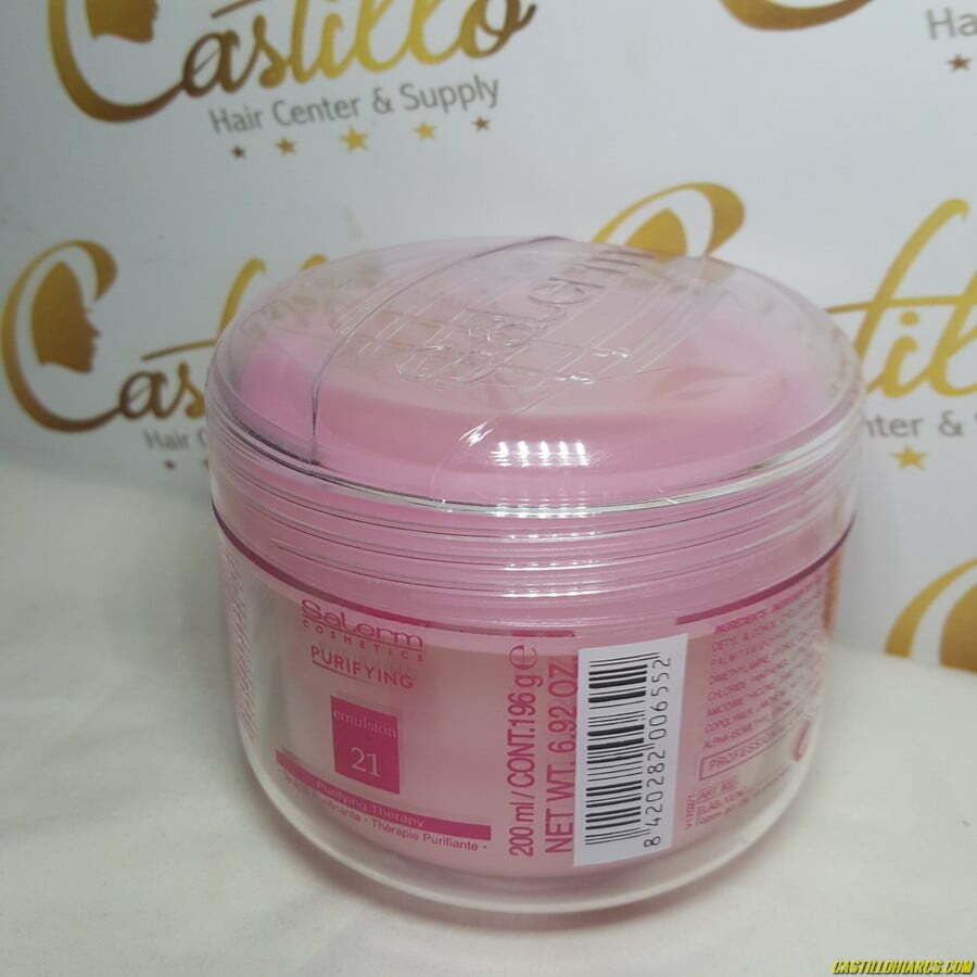 Salerm-Mascarilla purificante de 200ml | Castillo Hair Center & Supply