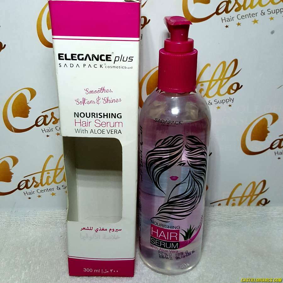 ELEGANCE PLUS – Gota De Brillo Nourishing Hair Serum 300 ml | Castillo Hair  Center & Supply