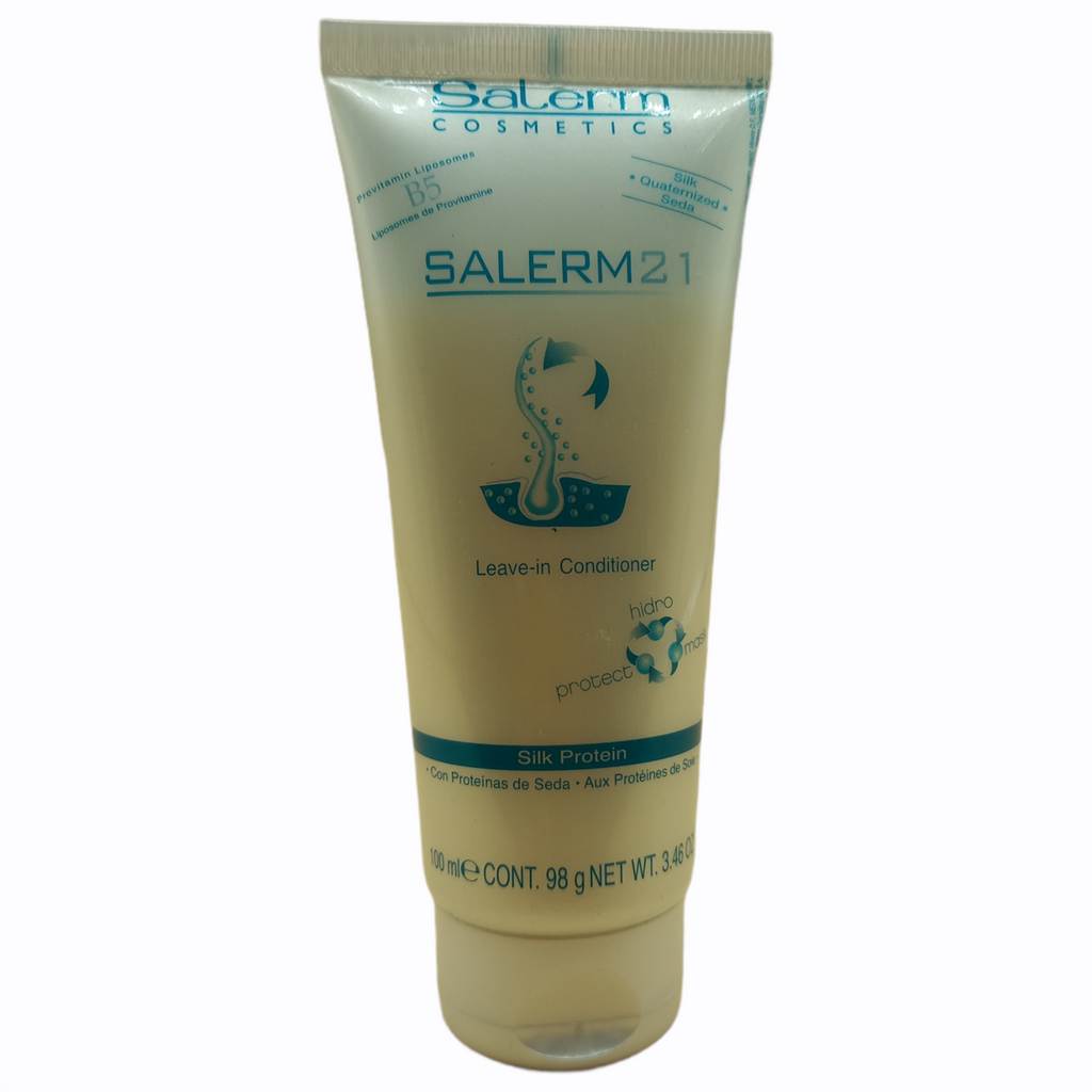 Salerm Cosmetics Aceite acondicionador esencial con 21 proteínas de seda  para hidratar el cabello seco, normal o teñido (con elegante peine de  burlas)