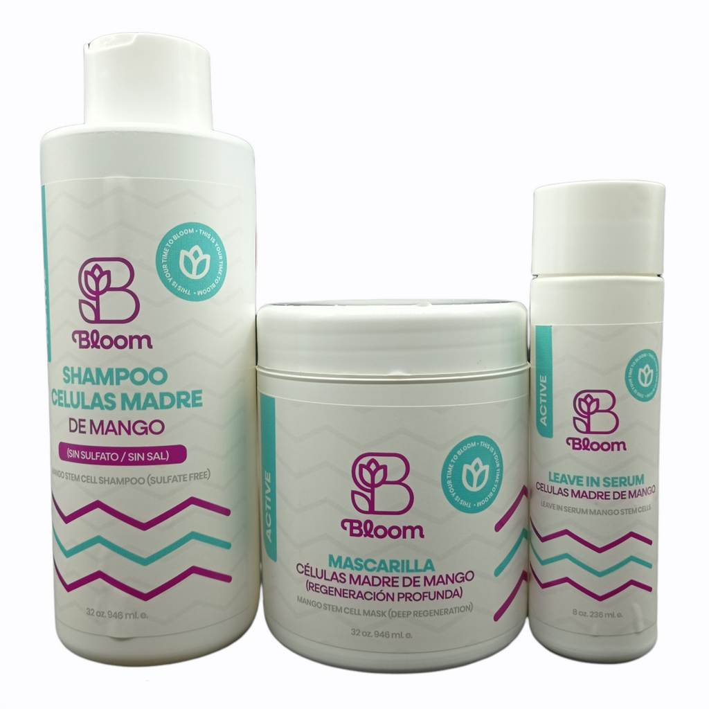 – Kit de células madre – limpia – protege – brillo – – hidrata – nutre | Castillo Hair Center Supply