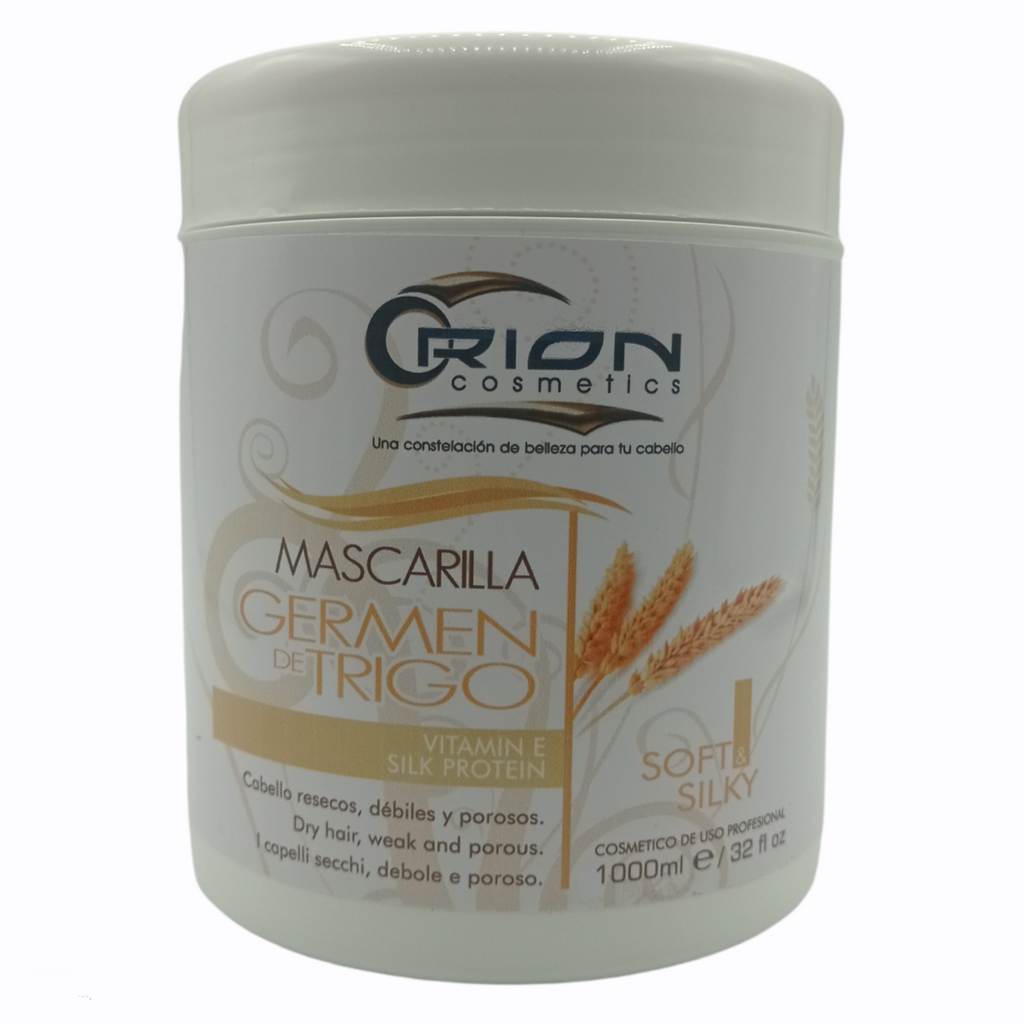 níquel Legado Tratamiento Preferencial ORION – Mascarilla germen de trigo – suaviza – da brillo | Castillo Hair  Center & Supply
